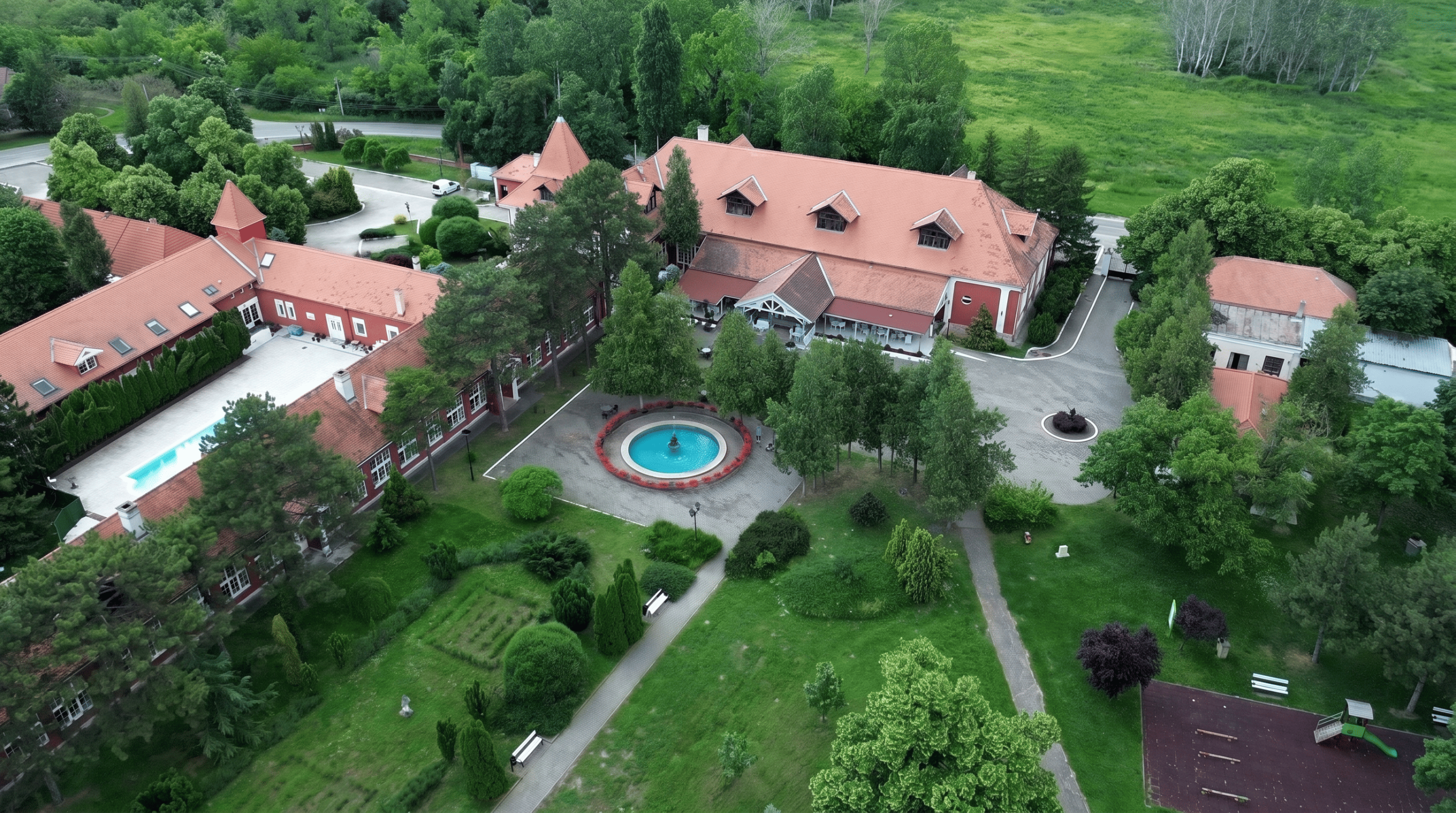 hf_20260608_093838_c1210e34-ea92-4682-9a83-96ca0ae513ed Kaštel Ečka — Hotel, Restoran + 14ha Gradjevinskog Zemljišta | Ečka, Vojvodina